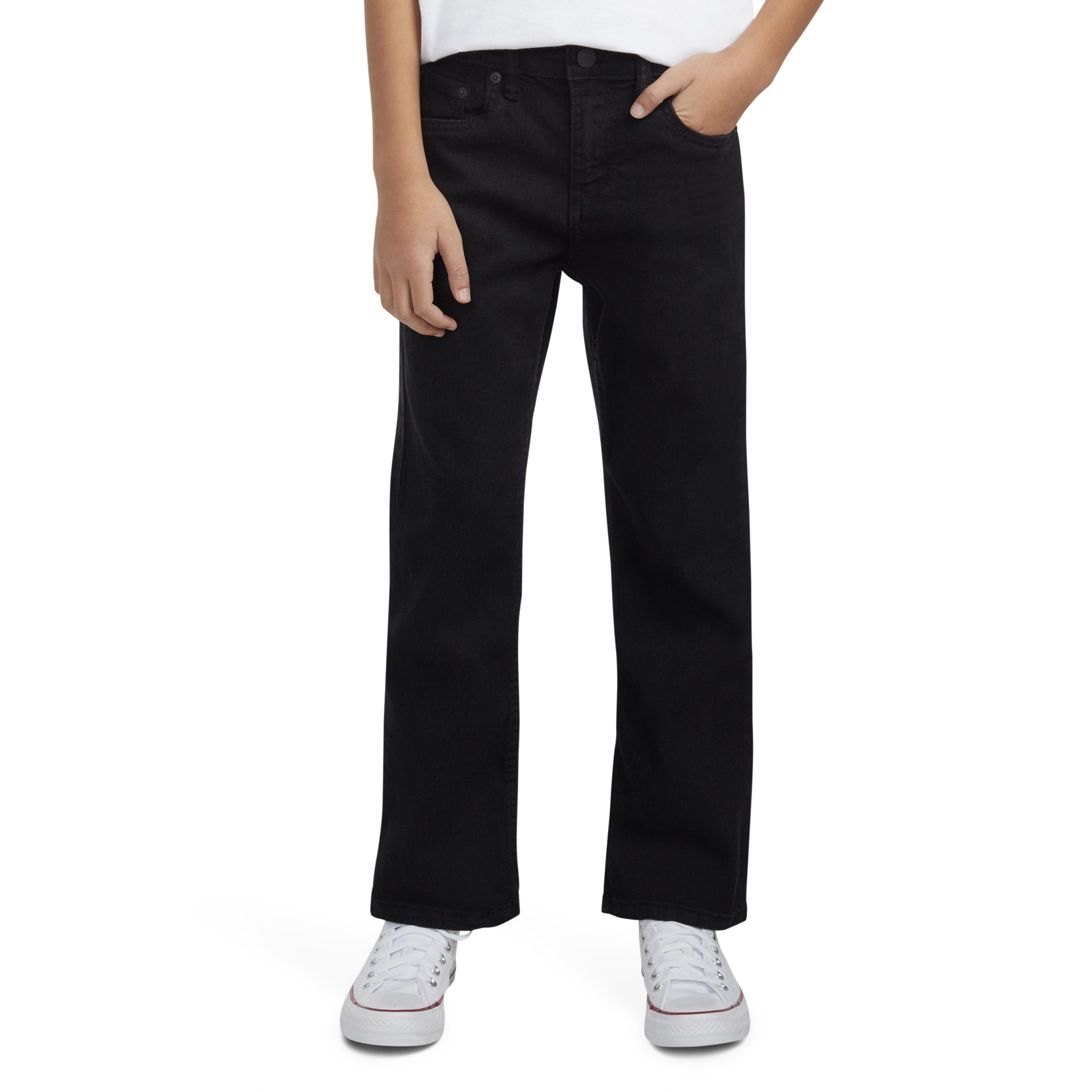 Levi's 511 Bootcut Black Wash Big Boys' Black Denim Jeans - BLACK
